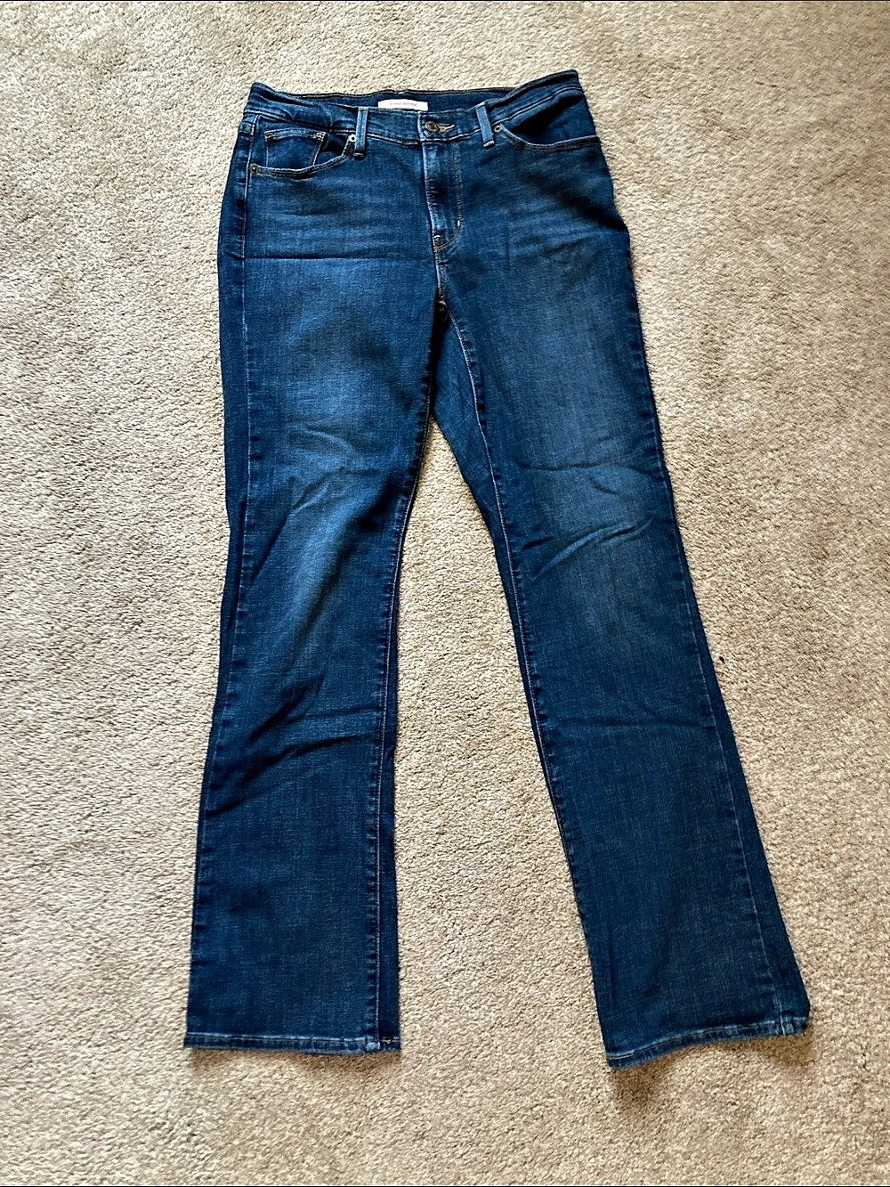 Levi's Classic Bootcut Jeans Bootcut Blue Waist 28